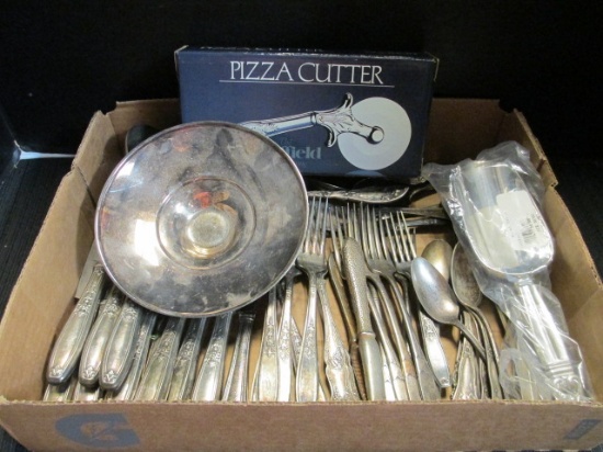 Silverplated Flatware and Serving Pieces