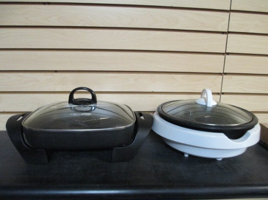 Bella Electric Skillet and Aroma Electric Super Pot
