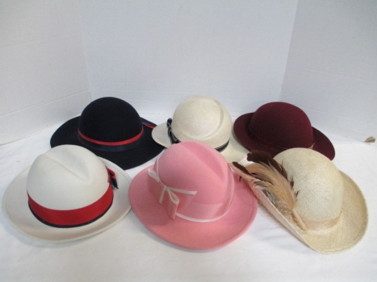 Six Nice Ladies Hats