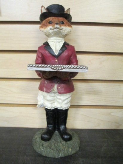 Hunting Fox Butler Business Card Holder