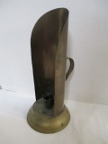 Brass Shielded Candle Holder