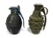 Pair of Practice Grenades