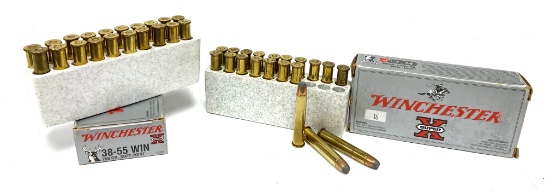 NIB 40rds. of .38-55 WIN. 255gr. Soft Point Winchester Super  CXP2 Ammunition