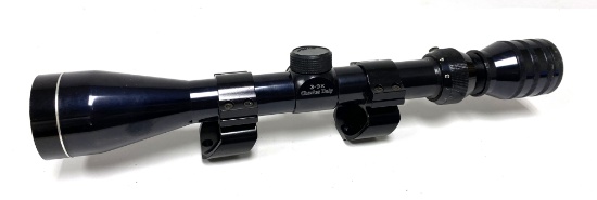 Charles Daly 3-9X Wide Angle Duplex Reticle Scope with Rings