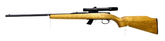 Excellent Remington Model 581 .22 S-L-LR Bolt Action Magazine Rifle with Bushnell Scope