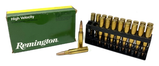 NIB 20rds. of 6.5x55mm Swedish Remington 140gr. Pointed Soft Point Ammunition
