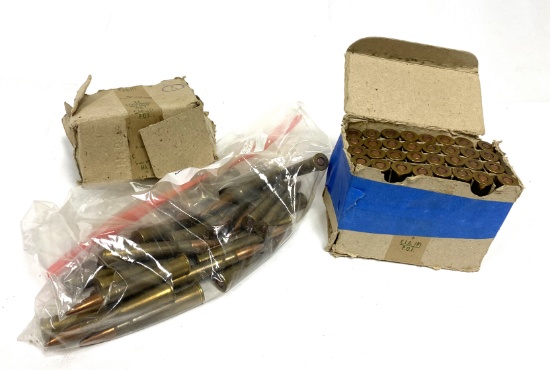 62rds. of .303 British Mk. 7 Military Surplus FMJ Ammunition