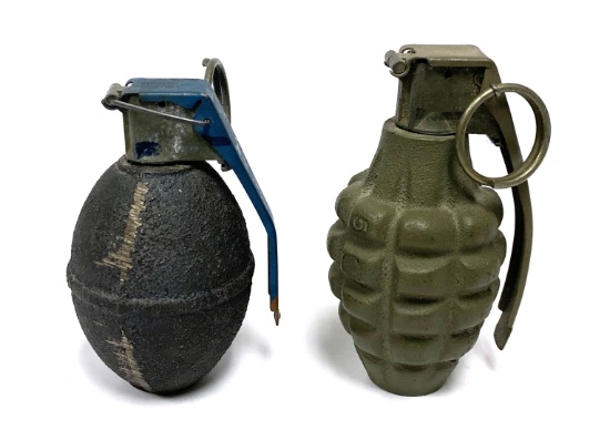 Pair of Practice Grenades