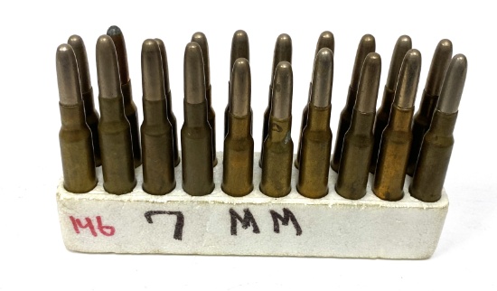 20rds. of 7MM Mauser Ammunition