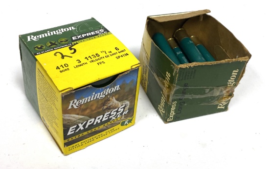 42 Shotshells of .410 GAUGE - Remington 3" XLR 5 Shot & 6 Shot