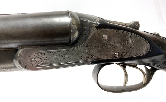 1904 Lefever Arms Co. Grade "E" 12 GA. SXS Double Barrel Hammerless Shotgun with 2nd Barrel