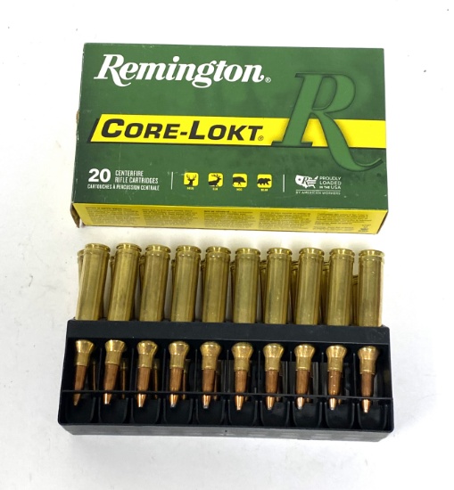 NIB 20rds. of 7MM REMINGTON MAGNUM 175gr. Core-Lokt PSP Remington Ammunition