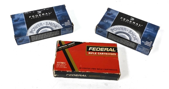 NIB 60rds. of .30-06 SPRG. 150gr. & 180gr. Federal Ammunition