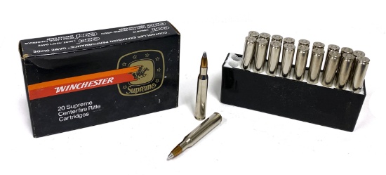 NIB 20rds. of .280 REM. 160gr. Silvertip Boattail Winchester Surpreme  Ammunition