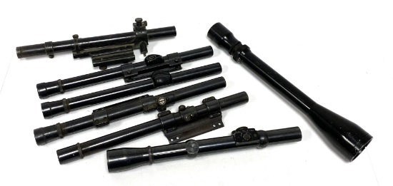 Large lot of Vintage Weaver Scopes & More - The Texan, Balvar 3, G4 & More!