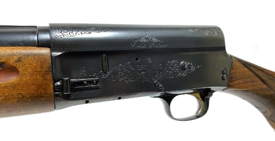 Excellent 1959 Belgium Browning "Sweet Sixteen" 16 GA. Semi-Automatic Shotgun w/ Vent Ribbed Barrel