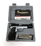 Ultra RARE Discontinued NIB Browning Hi-Power Two-Tone Practical .40 S&W Semi-Auto Pistol in Box