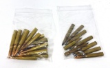 .30-06 SPRG. Ammo - 17 Rounds of Remington SP & 7 Rounds of Military Black Tip