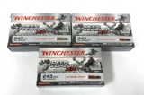 NIB 60rds. of .243 WIN. 95gr. Extreme Point Deer Season XP Winchester Ammunition