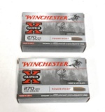 NIB 40rds. of .270 WIN. 130gr. Power-Point Winchester Ammunition