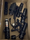 Large Lot of Lights, Lasers, and More