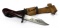 1960s AKM Type 1 AK47 Bayonet and Matching Scabbard