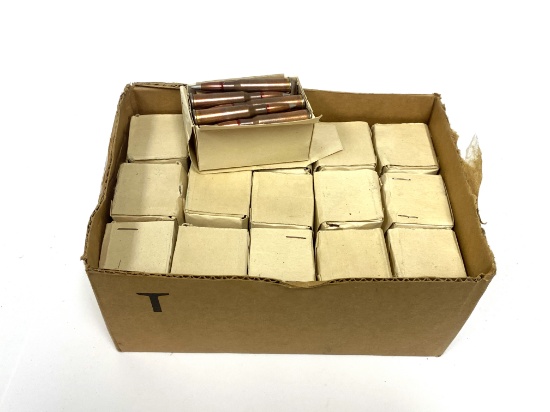 300rds. of 7.62x54r. Silver Tip Light Ball Military Surplus Ammunition - Headstamp 10/70s