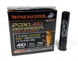 NIB 10 Shotshells - .410 GA. Winchester PDX1 Defender 2.5