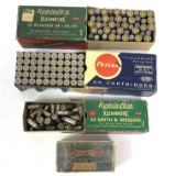 4 Boxes of Vintage Hard-to-Find Ammunition - .38-40 Win, .357 MAG., .38 S&W, .32-20 Win