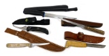 4 Filet Knives & Outdoor Edge Swingblaze Knife