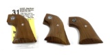 (3) Pairs of New Ruger - New Model Blackhawk, Vaquero, Single Six, Etc. Wooden Grips