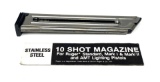 Stainless Steel 10 Shot Magazine for Ruger Standard, Mark I & MARK II, and AMT Lighting Pistols