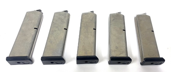 (5) Ruger P345 .45 AUTO Factory Magazines