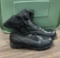 Ro-Search Black Spike Protective Military Boots - Size 9.5 W