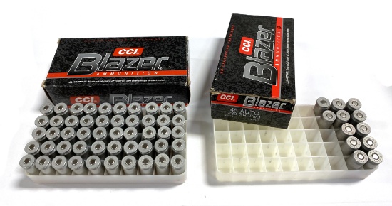 NIB 62rds. of CCI Blazer .45 AUTO 230gr. FMJ Ammunition