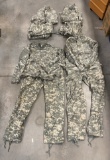 (4) Digital Camouflage US Army ACU Uniforms - Size: Medium-Regular
