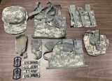 Digital Camouflage Gear - Molle II Magazine, Ammo, and Canteen Pouches, Cap, & More
