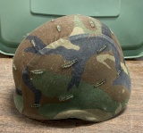 PASGT Helmet - Woodland Camouflage - Size: Small