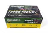 NIB 10 Shotshells of 12 GA. 3” 5 Shot Remington Nitro Turkey Ammunition
