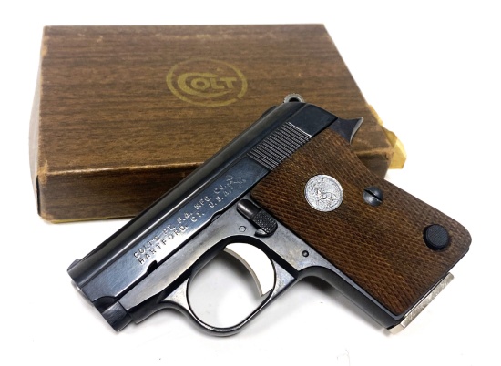 NIB 1972 Colt Junior Automatic .25 Auto Semi-Automatic Pocket Pistol