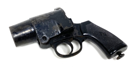 British 1918 WWI Webley & Scott No. 2 Mk. 1 Flare Signal Pistol