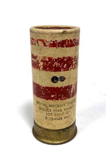 Unused Collectible WWII 1943 Double Star AN-M57 Signal Aircraft Tracer Flare