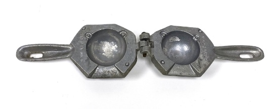 Palmer Mfg. 3” Canon Ball Mold for Lead solid shot