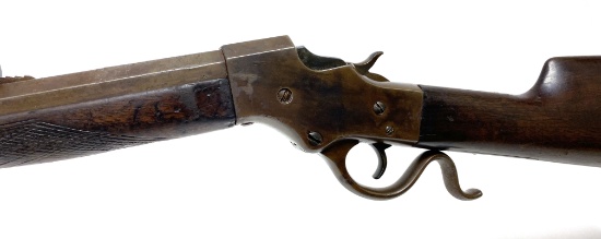 Stevens "IDEAL" No. 44 Single Shot Pivoting Block .25 Stevens Rifle