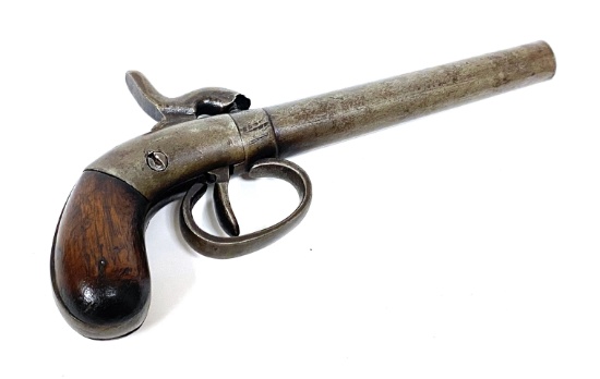 Antique Percussion Boot Muff Pistol