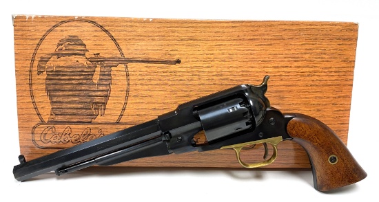 NIB Cabella’s Pietta 1858 Remington New Army .44 Caliber Blackpowder Revolver