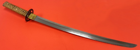 Authentic Japanese Sword with Mounts - Museum Quality Blade!