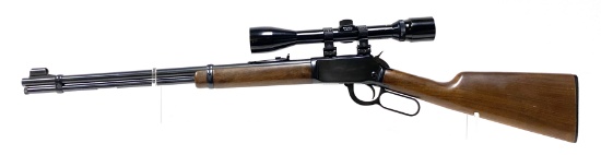 Excellent Winchester Model 9422M .22 Win. Magnum Lever Action Rifle with Scope