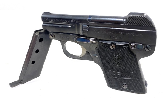 MINT 1919 Austro-Hungarian Steyr-Pieper 6.35mm M1909 Pocket Pistol