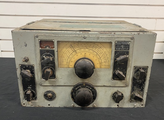 Military Radio Equipment - National NC-120 US Navy